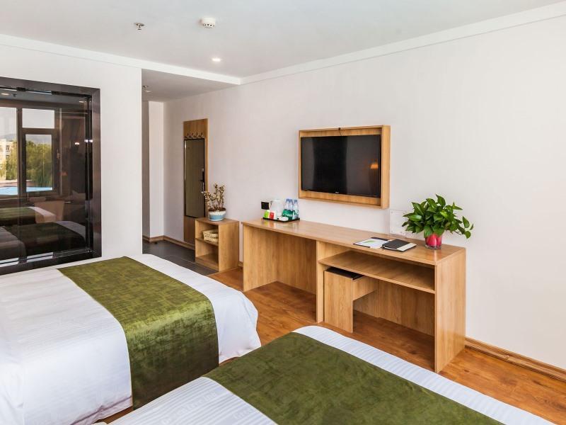 Greentree Inn Dalian Airport New District Xinzhaizi Express Hotel Esterno foto